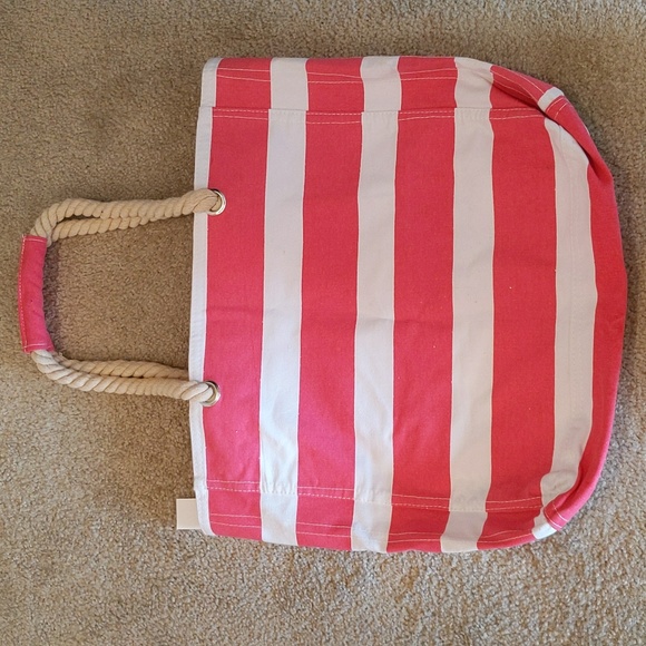 NWT Universal Studios Pink & White Canvas  Tote Bag - Picture 4 of 7